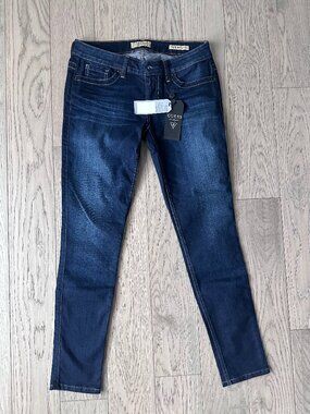 NWT GUESS Power Ultra Skinny Jeans - Dark Wash